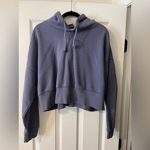 Women’s adidas sweatshirt size large cropped hoodie